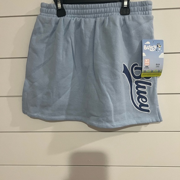 Bluey Other - Bluey Kids Skort - Soft Blue